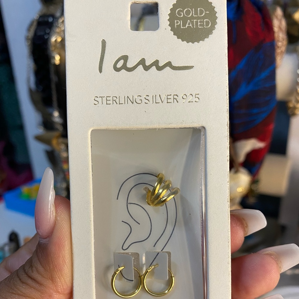 🎀[i am] Sterling Silver 925 Hoops
